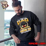 Proud Dad Of An Awesome 2024 Graduate Stars T-Shirt Sweatshirt