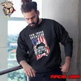 Proud Tow Truck Operator American Flag s Sweatshirt