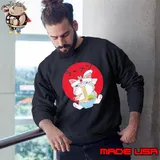 Ramen Cat Japanese Anime Kawaii Blood Moon Shirt Sweatshirt