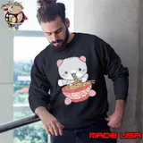 Ramen Cat Japanese Kawaii Anime Lover Shirt Sweatshirt