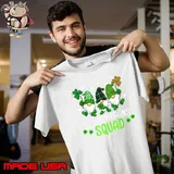 Shenanigans Squad St Patricks Day Gnomes Green Proud Irish Shirt