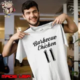 Tyler Kolek Holding Tyler Kolek Holding Barbecue Chicken 11 shirt