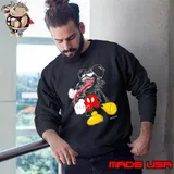 Venom and Mickey mashup s Sweatshirt