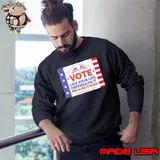 Vote Like Your Life Depends on it because it does flags shirt