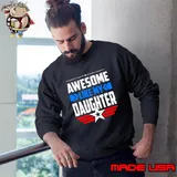Awesome Like My Daughter Parents' Day Star Election 2024 T-Shirt