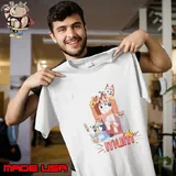 Best bluey Mum Chilli Heeler And Bingo shirt