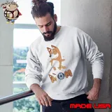 Bluey Mom Cowboys Football dancing s Sweatshirt