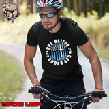 Cross one nation under god 1776 USA flag s Unisex