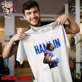 Damar Hamlin Signature American football safety for the Buffalo Bills Superstar Pose T-Shirt