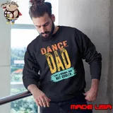 Dance Dad Like A Normal Dad But Cooler Retro Father's Day Dance T-Shirt