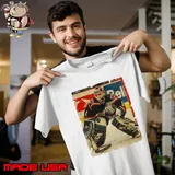 Eric Fichaud Canadian former professional ice hockey goaltender T-Shirt