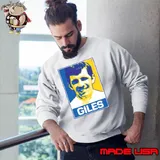 Giles Irish former association football player and manager best remembered T-Shirt Sweatshirt