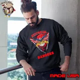 Go Badgers Wisconsin Badgers Football US Eagle s Sweatshirt