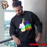 I Wish For A World Without Cancer Awareness Elephant s Sweatshirt