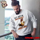 Is It Just Or Do Idiots Multiply Quicker Than Normal People Chicken shirt