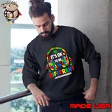 It's Ok To Be Different Autism Awareness Headphones Gamer Autistic Gamers T-Shirt