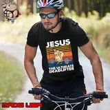 Jesus The Ultimate Deadlifter Fitness Vintage T-Shirt
