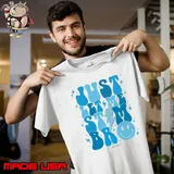 Just let me stim bro autism awareness blue shirt