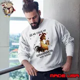 Let Me Check My Giveshitometter nope nothing chicken s Sweatshirt