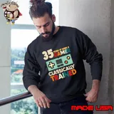 Level 35 years of being gamer classically trained video game T-Shirt