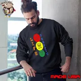 Life Traffic Sort Out Issue It's Okay Issue Solved Move On Black Background T-Shirt