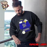 Milwaukee Brewers Snoopy And Woodstock The Peanuts Baseball Shirt