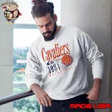 Nice uVA Cavaliers men’s basketball 1984 retro logo shirt