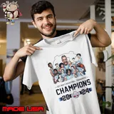 North Carolina Tar Heels ACC men’s basketball tournament Champions 2024 shirt