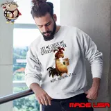 Official let Me Check My Giveashitometer Nope Nothing At All Chicken s Sweatshirt