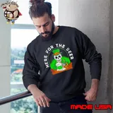 Official skeleton St Patrick’s day here for the beer s Sweatshirt