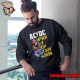 Original Acdc World Tour 2024 Pwr Signatures shirt