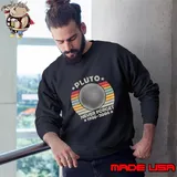 Original pluto Never Forget 1930 2006 stars vintage sunset T-Shirt