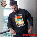 Original the Fish Whisperer wear sunglasses american flag s Sweatshirt