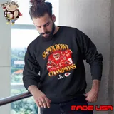 Patrick Mahomes and Travis Kelce Kansas City Chiefs Super Bowl LVIII Champions Retro Duo shirt