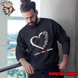 Peace Love Horses Hearts Lover T-Shirt