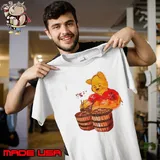 Pooh chef dumplings free China shirt