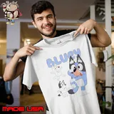 Premium bluey Cartoon Dog Character shirt