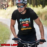 Reading Is Ticket To Adventure Book Lover Bookworm Librarian T-Shirt