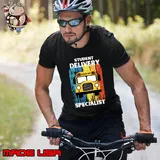 Retro Student Delivery Specialist Bus Driver T-Shirt