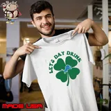 St Patricks Day Lets Day Drink Detroit Lions Shirt
