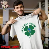 St Patricks Day Lets Day Drink Golden State Warriors Baseball Shirt