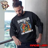 To protect life and property firefighter shirt