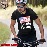 Too Big To Rig 2024 Election America Flag Shirt