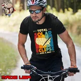 Total Solar Eclipse April 8 2024 Maps Vintage T-Shirt Unisex
