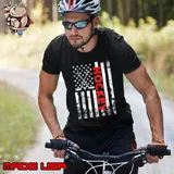 American Flag Hockey USA Patriotic Shirt