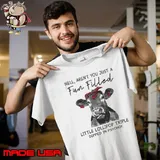 Aren't you just a fun filled little lollipop triple dipped cow shirt