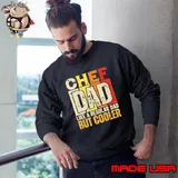 Chef Dad Like a Regular Dad but Cooler Retro T-Shirt