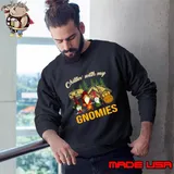 Chillin With My Gnomies Gnomies Camping T-Shirt