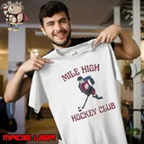 Colorado Avalanche mile high hockey club shirt