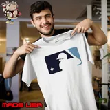 Davis Schneiders Canadians Jersey MLB logo parody shirt